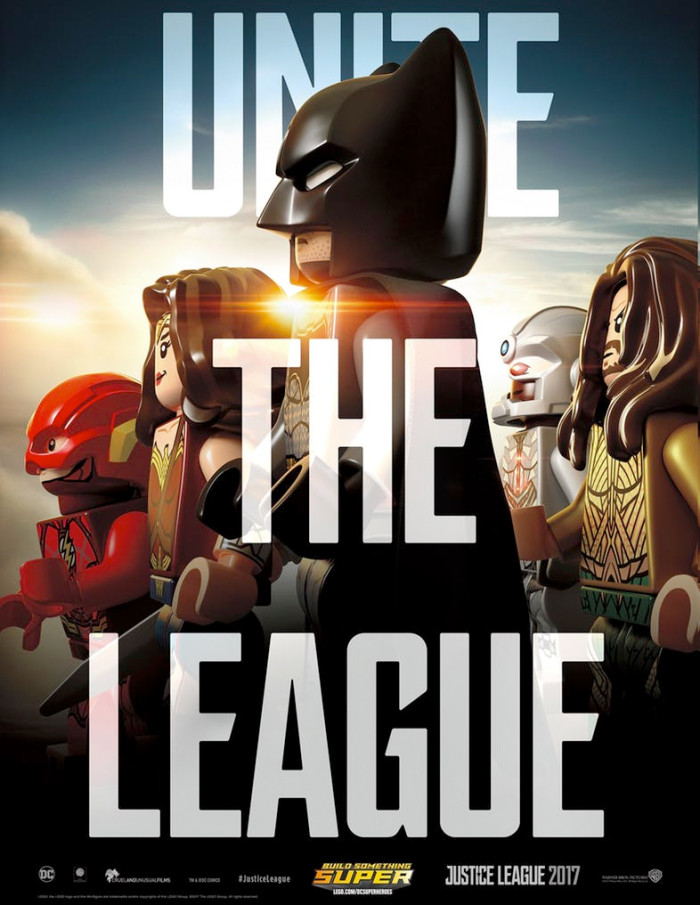 Justice League LEGO Teaser Poster