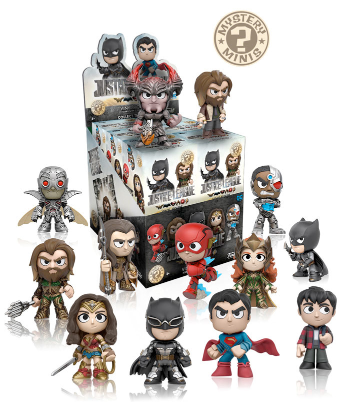Justice League Funko Mystery Minis