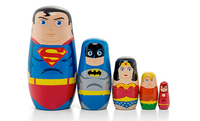 Justice League Nesting Dolls