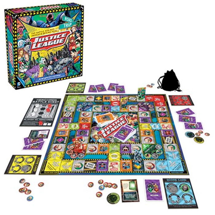 Justice League of America Road Trip Game