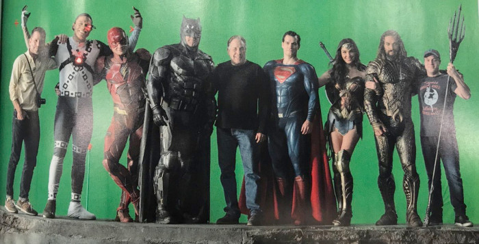 Justice League Set Photo
