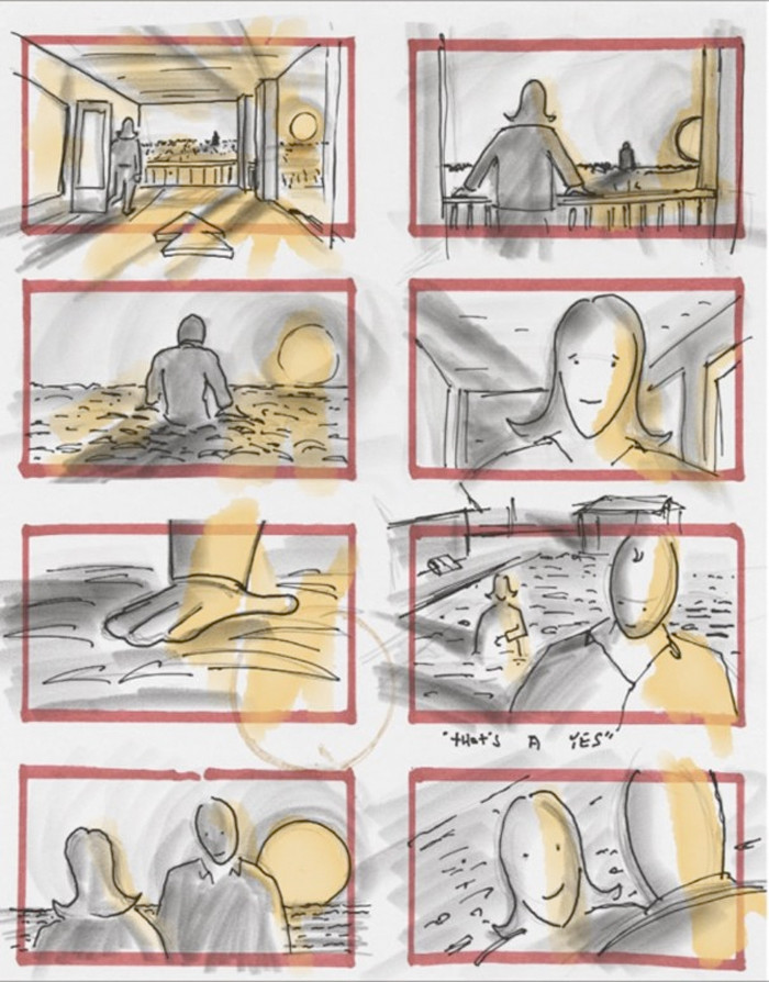 Justice League Storyboard - Lois and Clark