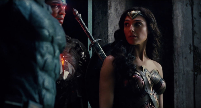 Justice League - Cyborg and Wonder Woman