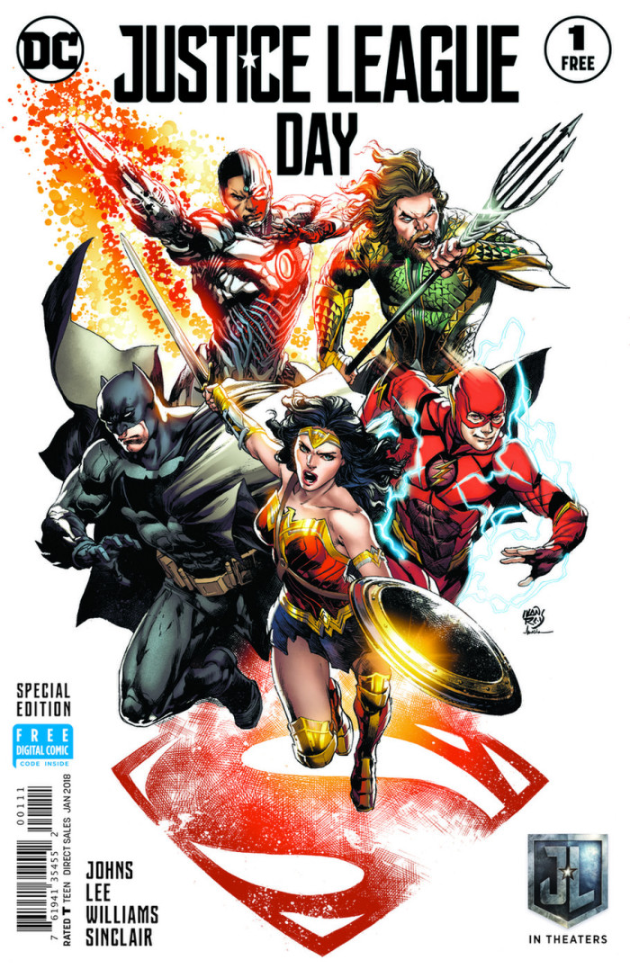 Justice League Day Comic