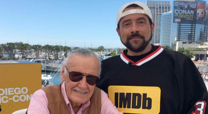 Kevin Smith and Stan Lee