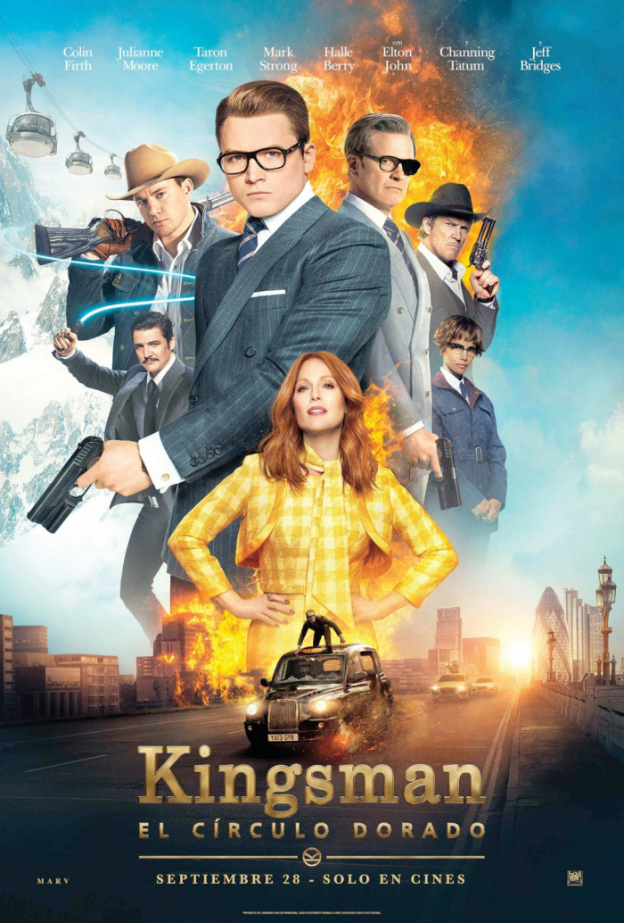 Kingsman The Golden Circle International Poster