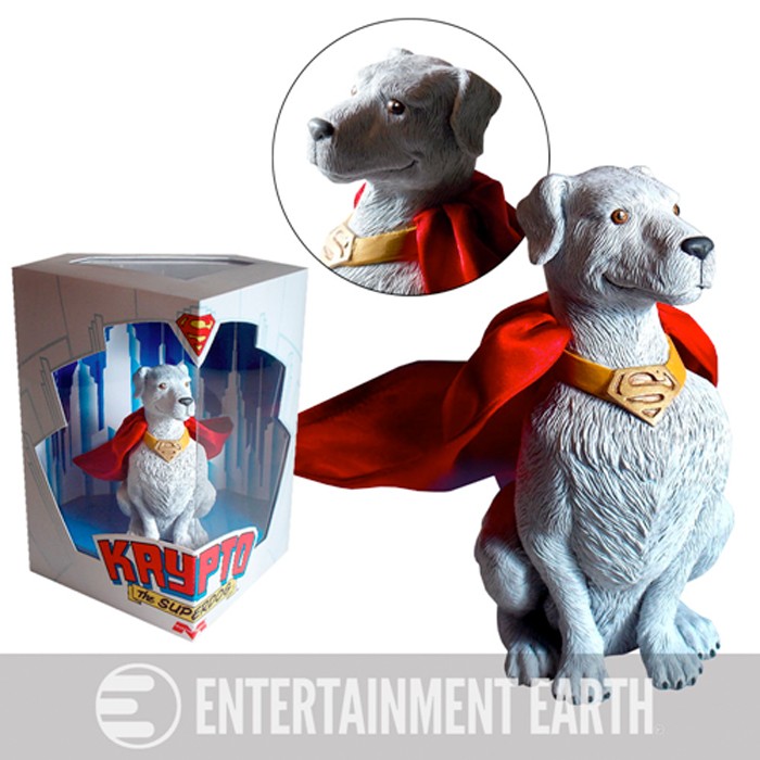 krypto-superdog-statue