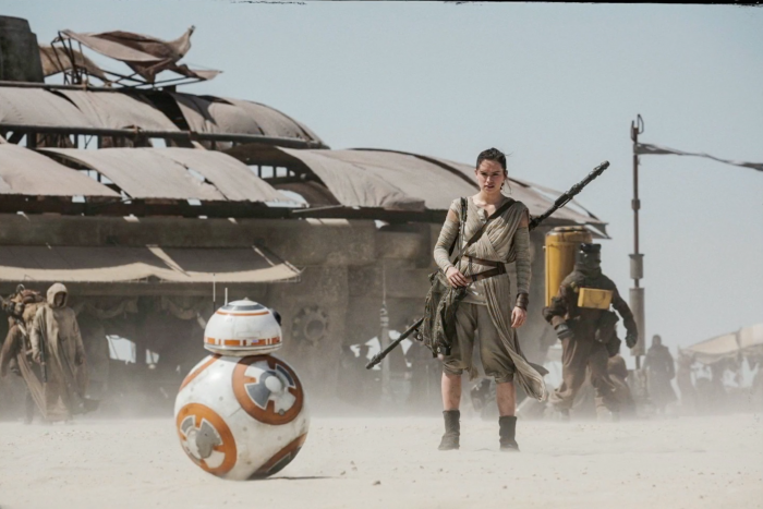bb-8 in Star Wars: The Force Awakens