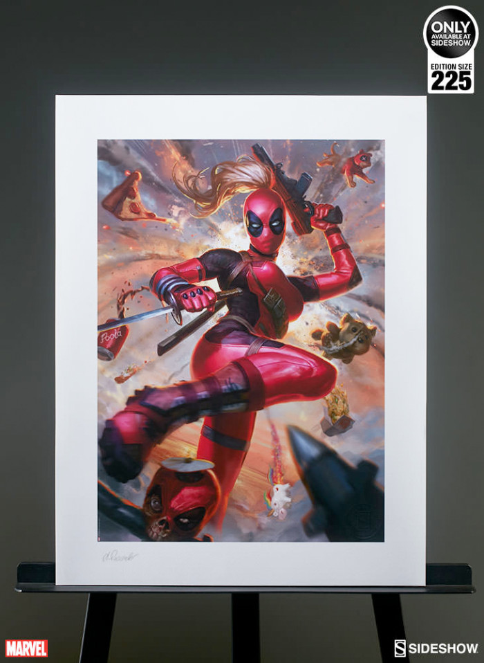 Lady Deadpool Print