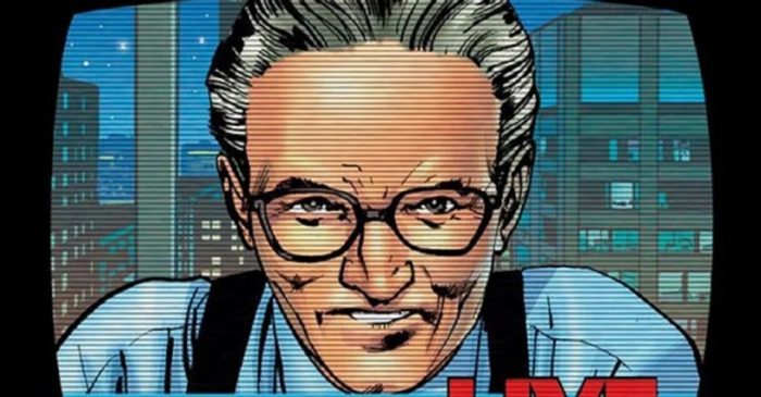 Larry King in Comics