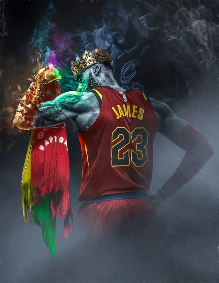 LeBron James Infinity Gauntlet