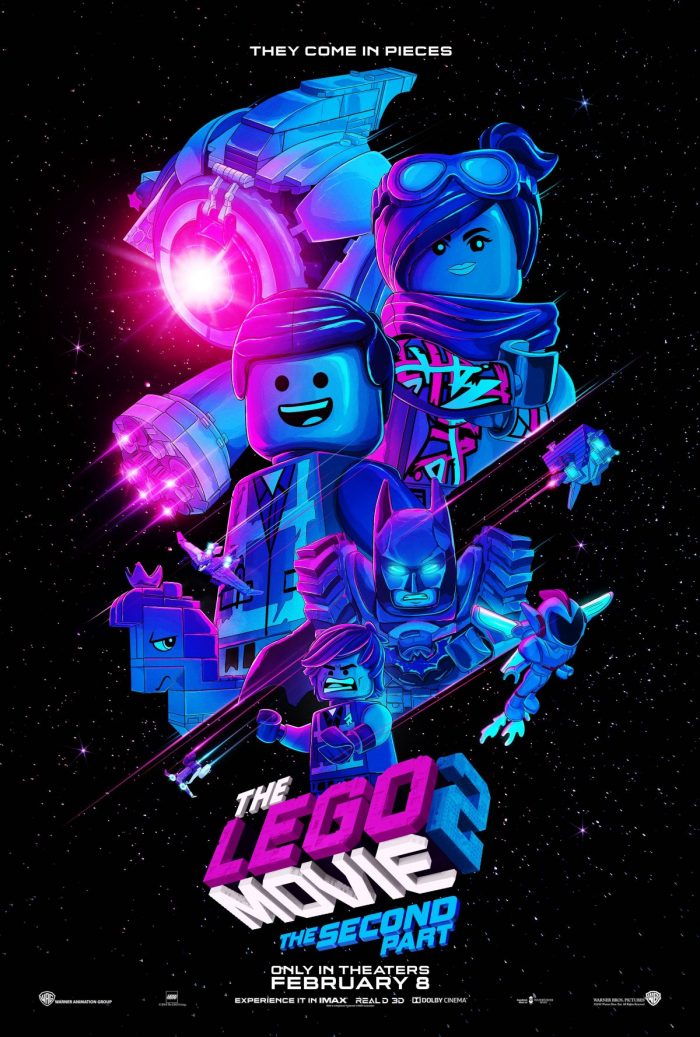 Lego 2 Blacklight Poster