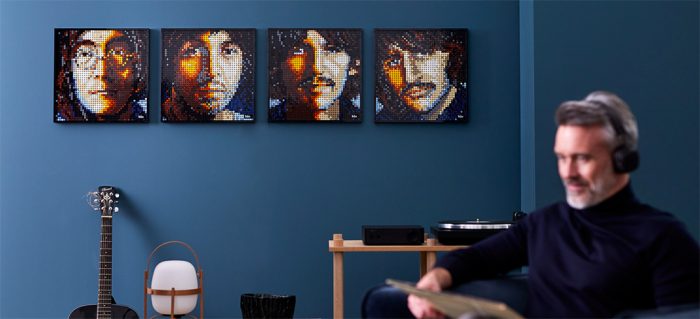 LEGO Art Portraits