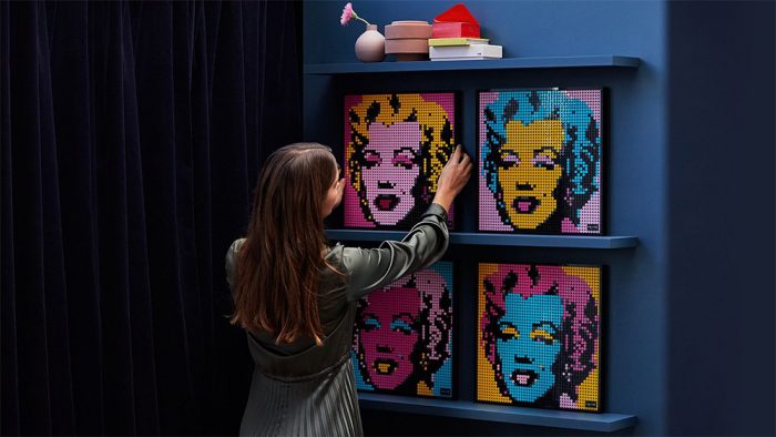 LEGO Art Portraits