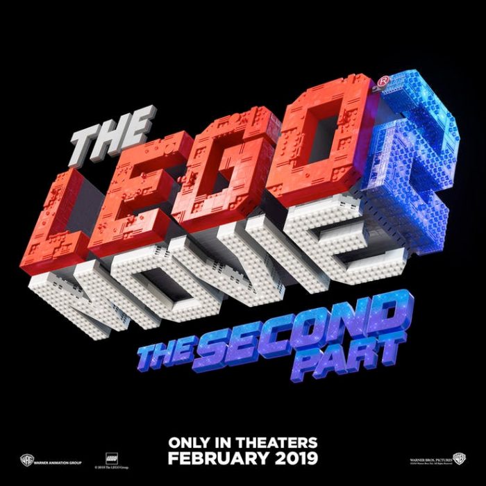 The LEGO Movie 2 Title Logo