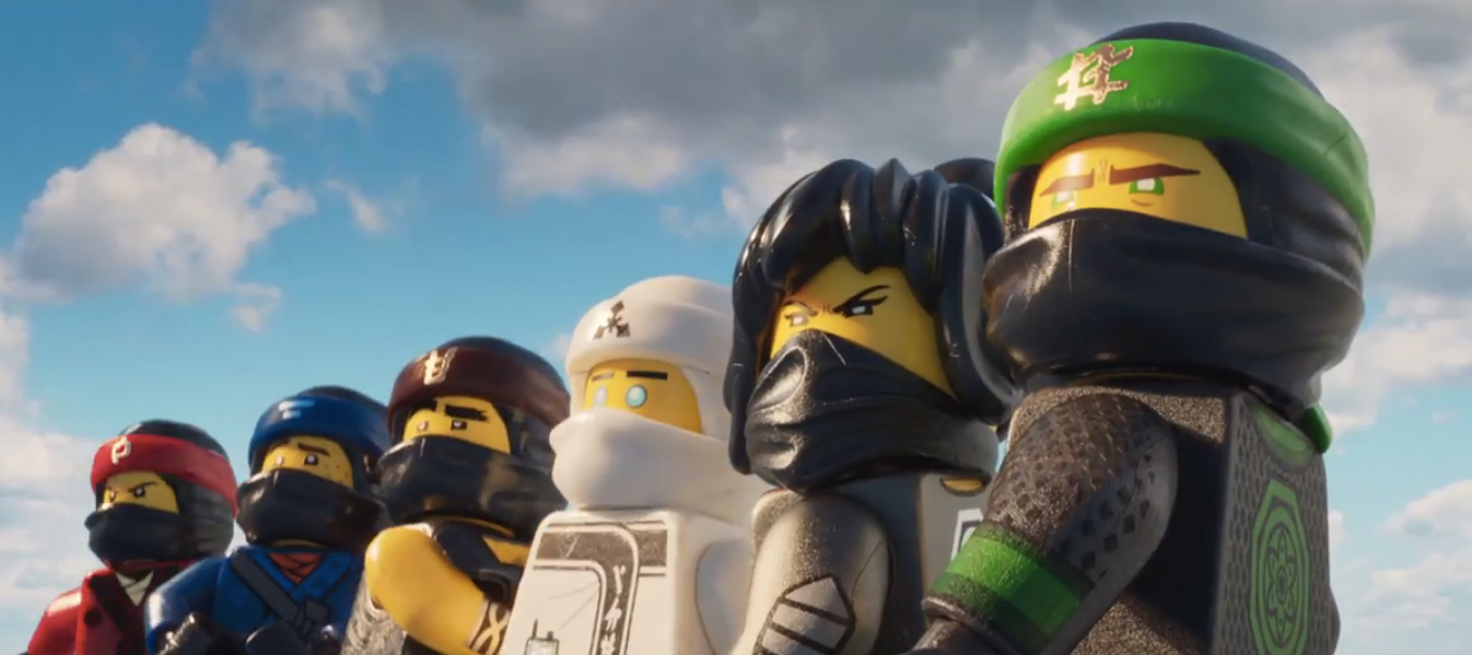 LEGO Ninjago Movie Minifigure - Nya with Blue Ninja Armor and Hair - wide 8