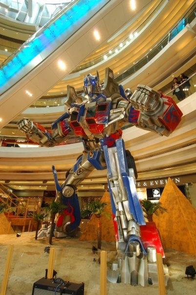 life size optimus