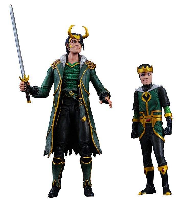 Marvel Select - Loki and Kid Loki Action Figures