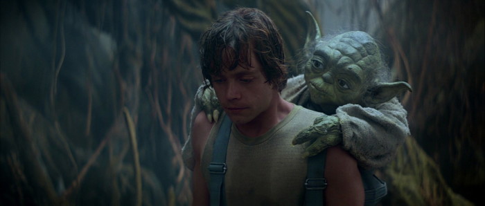 Yoda in The Last Jedi