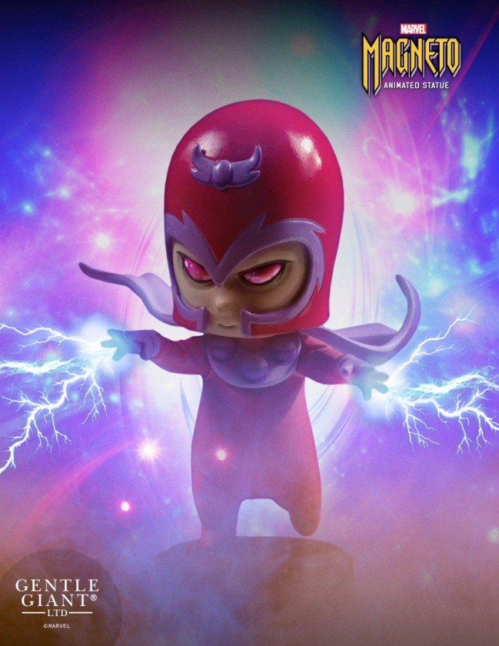Magneto Animated Statue