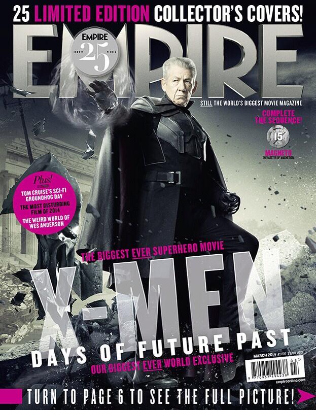 X Men Days Of Future Past Character Covers Include New Sentinel Design Updated