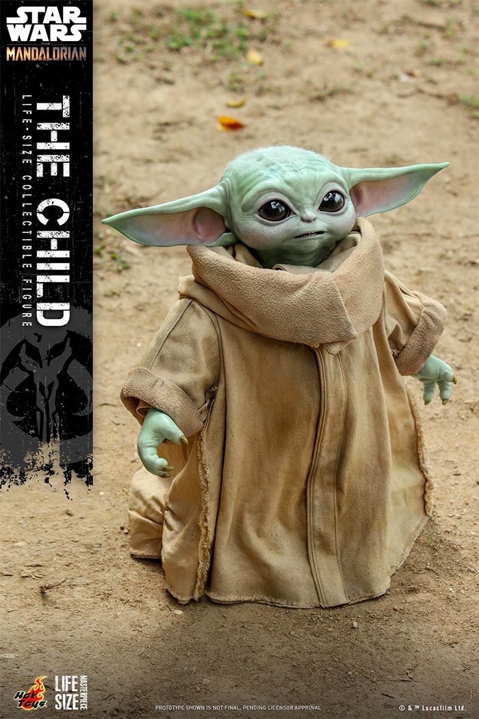 Hot Toys Life-Size Baby Yoda Figure