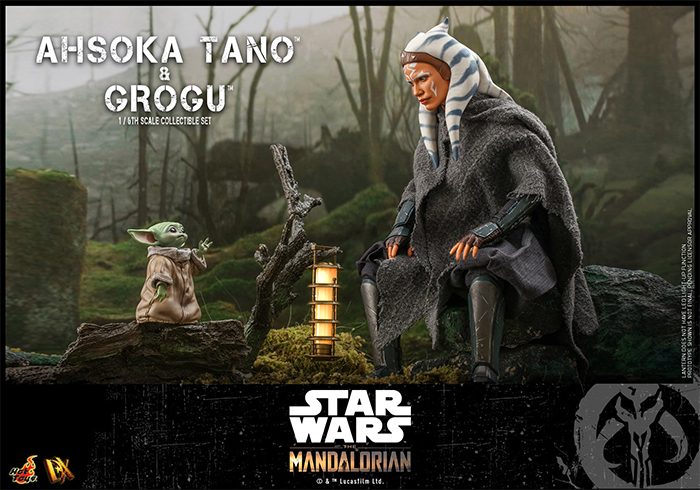 The Mandalorian - Hot Toys Ahsoka Tano Figure (with Grogu)