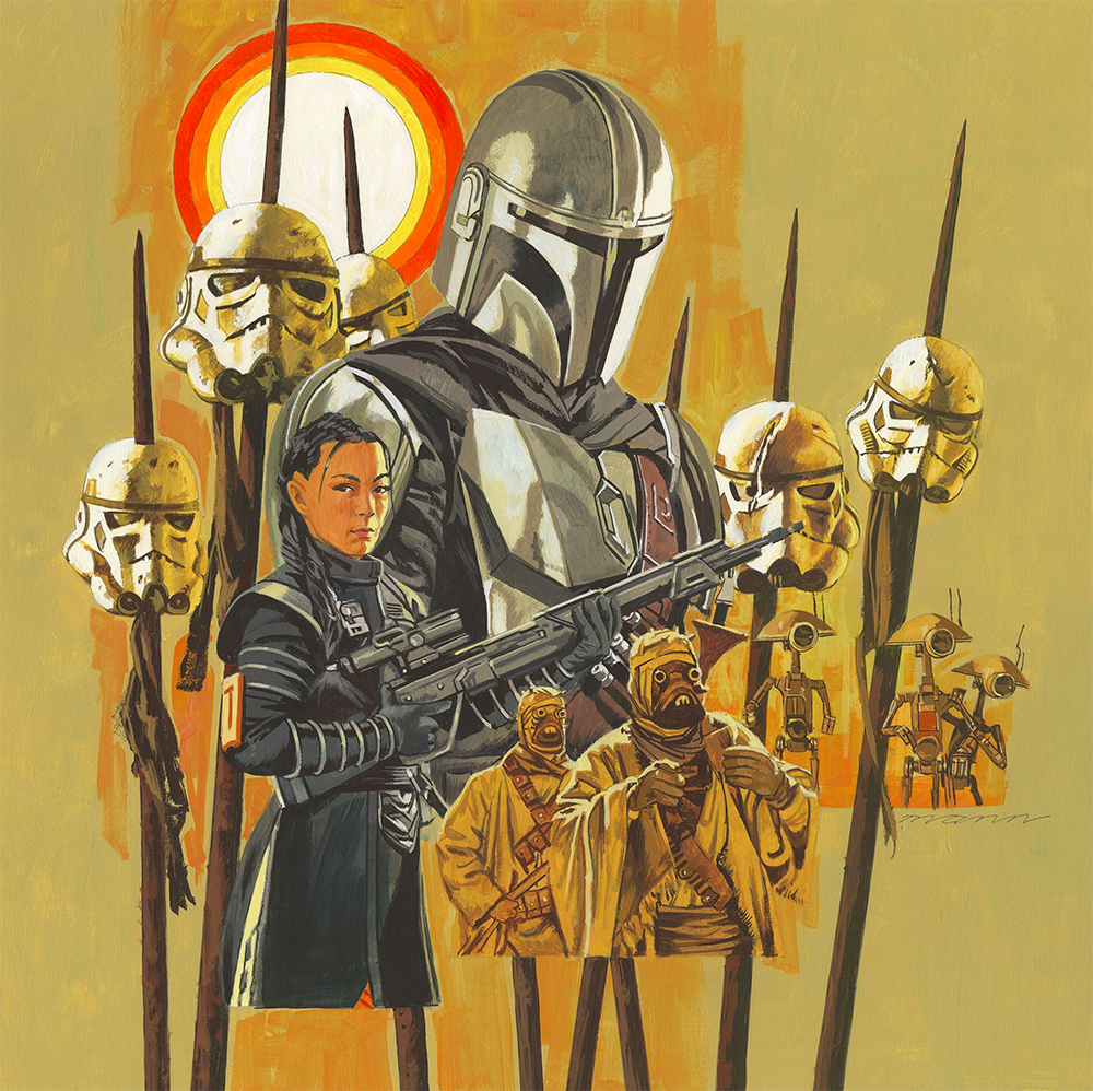 the mandalorian vinyl mondo