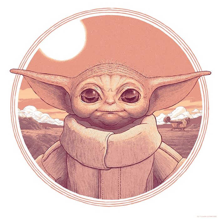 Star Wars Day 2021 Posters - The Child - Bartosz Kosowski