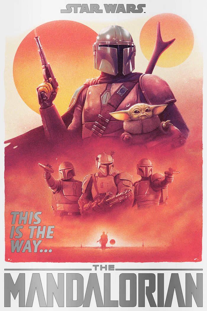 Tom Walker - The Mandalorian Prints