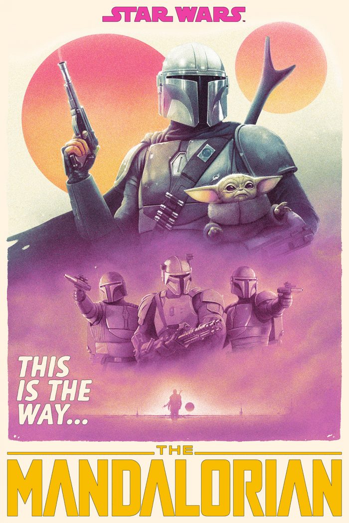 Tom Walker - The Mandalorian Prints