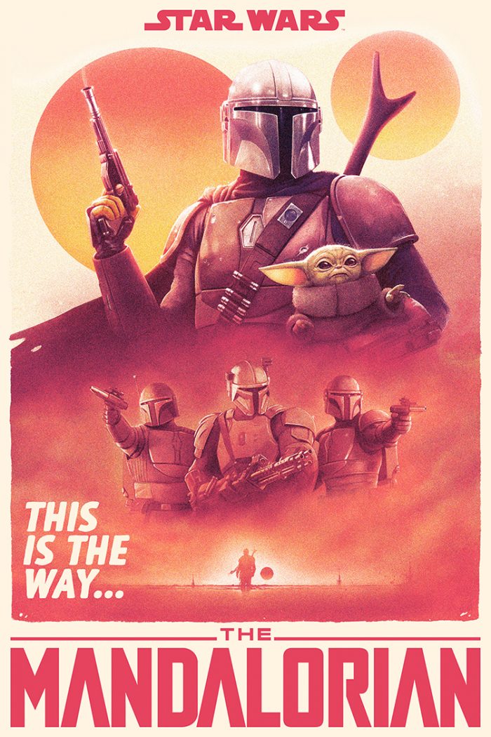 Tom Walker - The Mandalorian Prints