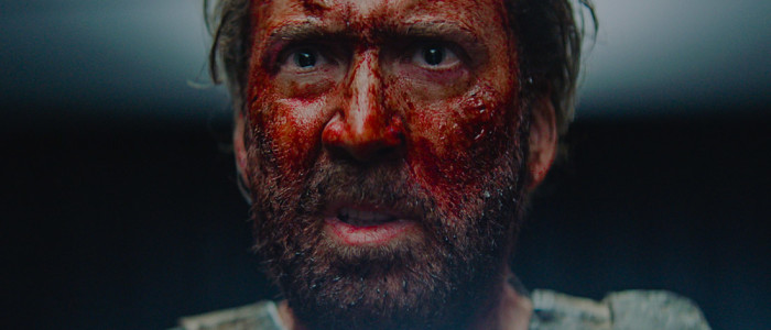 Nicolas Cage appears in Mandy by Panos Cosmatos, an official selection of the Midnight program at the 2018 Sundance Film Festival. Courtesy of Sundance Institute. All photos are copyrighted and may be used by press only for the purpose of news or editorial coverage of Sundance Institute programs. Photos must be accompanied by a credit to the photographer and/or 'Courtesy of Sundance Institute.' Unauthorized use, alteration, reproduction or sale of logos and/or photos is strictly prohibited.