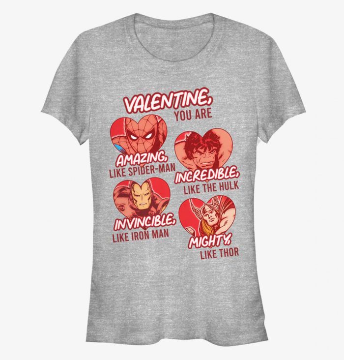 Marvel's Avengers - Valentine's Girls Shirt