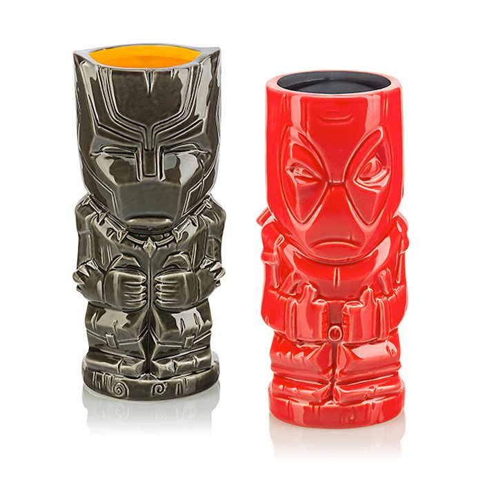 Cable and Deadpool Geeki Tikis