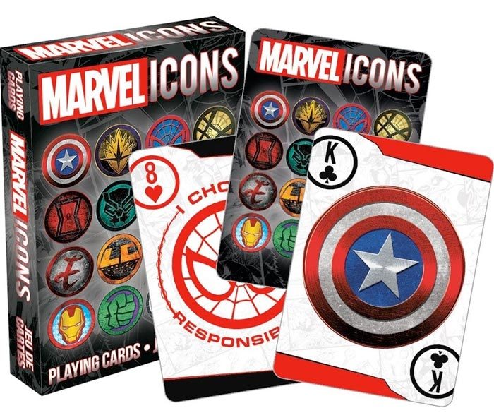 Marvel Icons Playing Cards