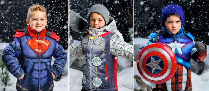 Marvel & DC Costume Winter Coats