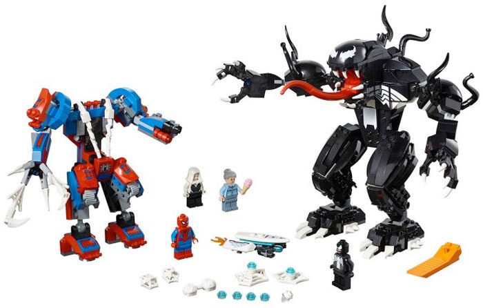 LEGO Marvel Spider-Man Mech vs Venom