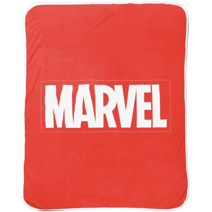 Marvel Logo Throw Blanket