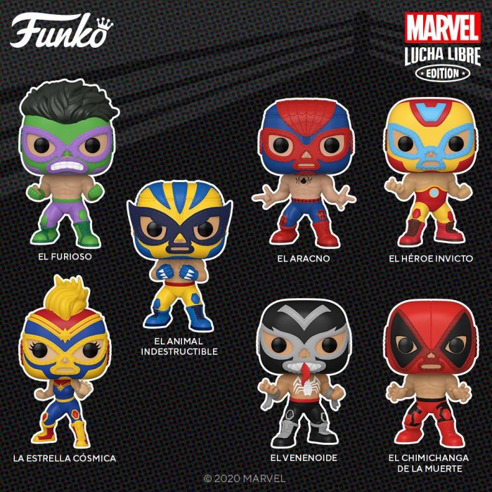 Marvel Luchadores Funko POPs