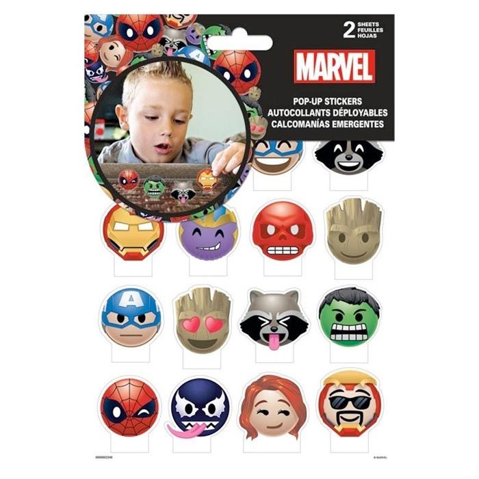 Marvel Pop-Up Stickers