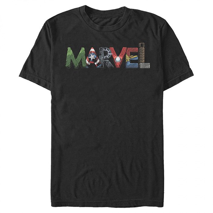 Marvel Text T-Shirt