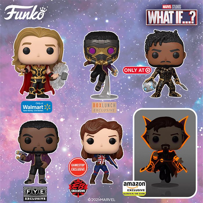 Marvel's What If Funko POPs