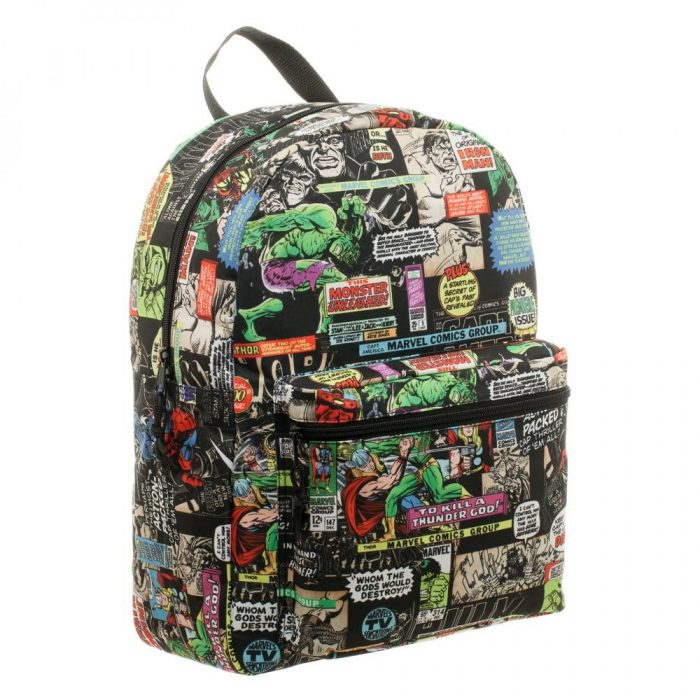 Marvel Comics Backpack Panel