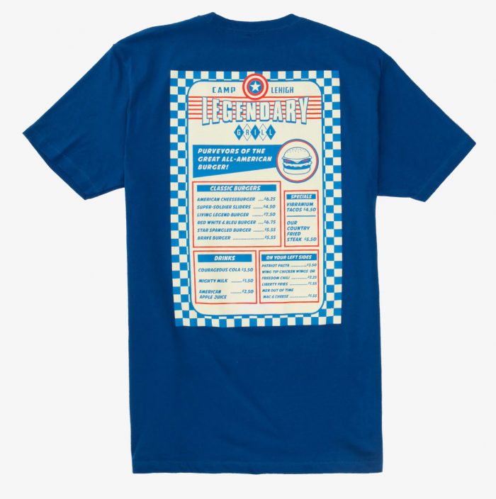 Marvel Eat the Universe - Captain America Shirt