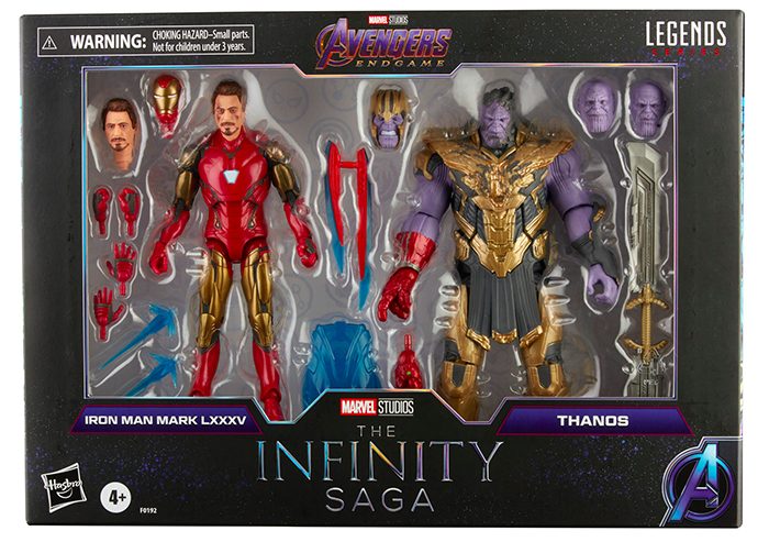 Marvel Legends - Iron Man and Thanos Two-Pack