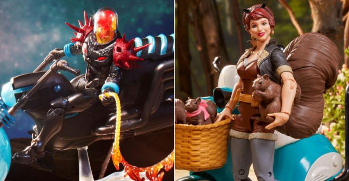 Marvel Legends Ultimates - Cosmic Ghost Rider and Squirrel Girl