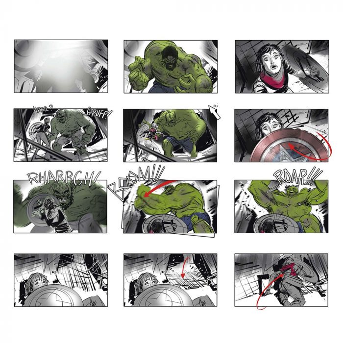 Marvel's Avengers Storyboards