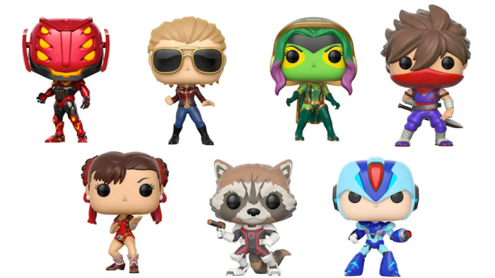 Marvel vs Capcom Infinite Funko POPs
