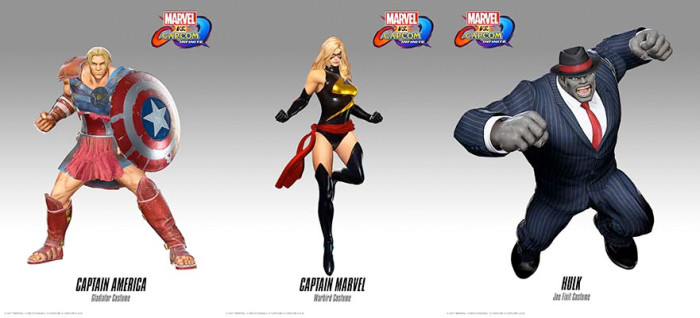 Marvel vs CApcom Infinite - New Skins
